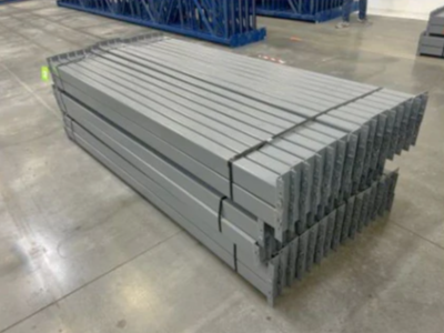 PALLET RACK BEAMS 108" x 4-1/8" SPEED RACK TEAR DROP