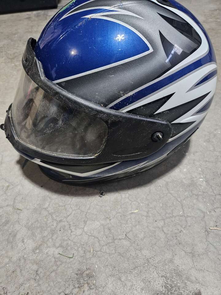 Adult Helmet for snowmobile or motorcycle