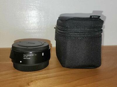Sigma 1.4X Teleconverter TC-1401 for Canon