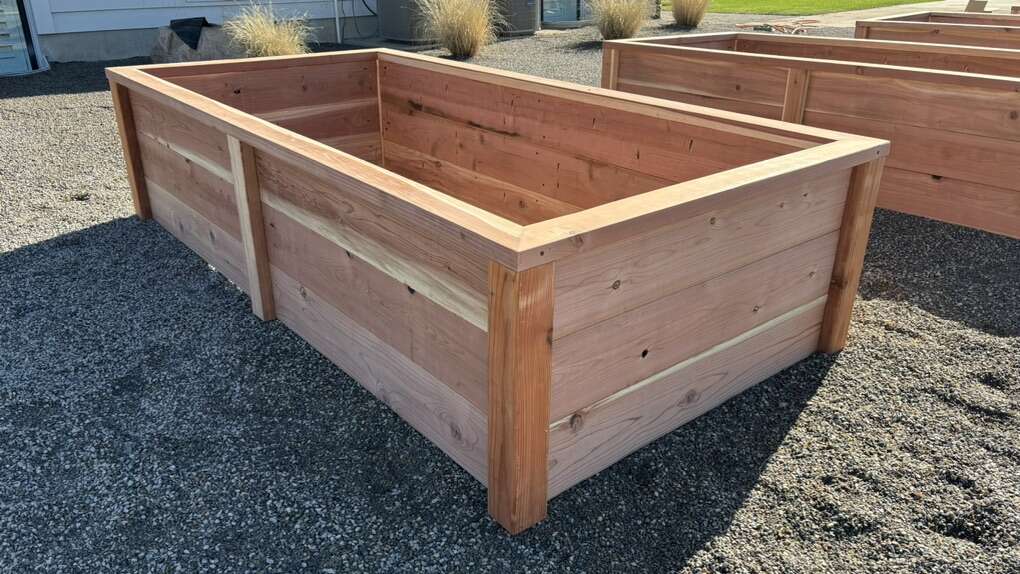 Redwood Garden Box Grow Box-Planter *Free Delivery
