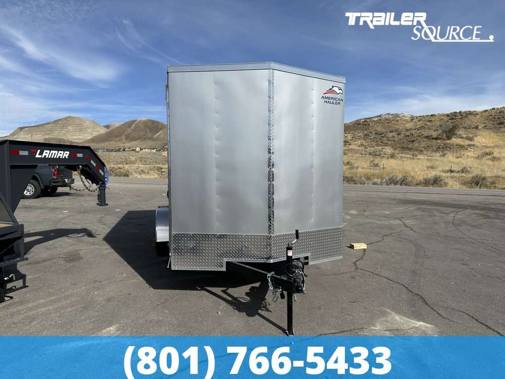 2025 American Hauler Arrow Deluxe 7x16 Tandem Axle Enclosed Cargo Trailer 7'0" Interior 7K D-Rings, Ramp Door, Ramp Extension,