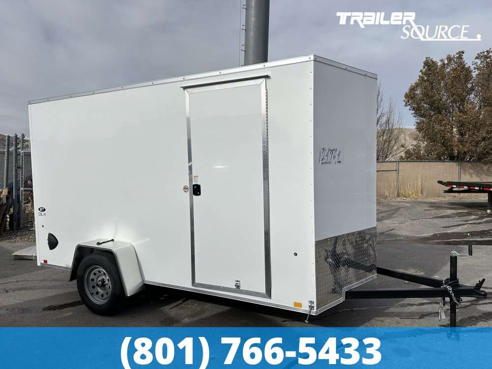 2025 Look ST DLX 6x12 Enclosed Cargo Trailer D-Rings, Ramp Door, RV Door, Screwless Exterior