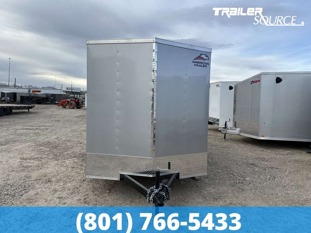 2025 American Hauler Arrow Deluxe 7x14 Tandem Axle Enclosed Cargo Trailer 7'0" Interior 7K D-Rings, Ramp Door, Ramp Extension,