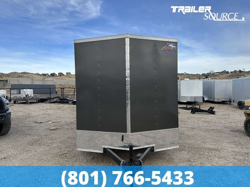 2025 American Hauler Arrow Deluxe 7x14 Tandem Axle Enclosed Cargo Trailer 7'0" Interior 7K D-Rings, Ramp Door, Ramp Extension,