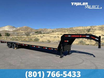 8.5x36 Maxx-D LDX Gooseneck Equipment Trailer - 25K GVWR - Hydraulic Disc Brakes