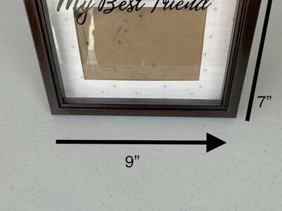 My Best Friend Picture Frame $5