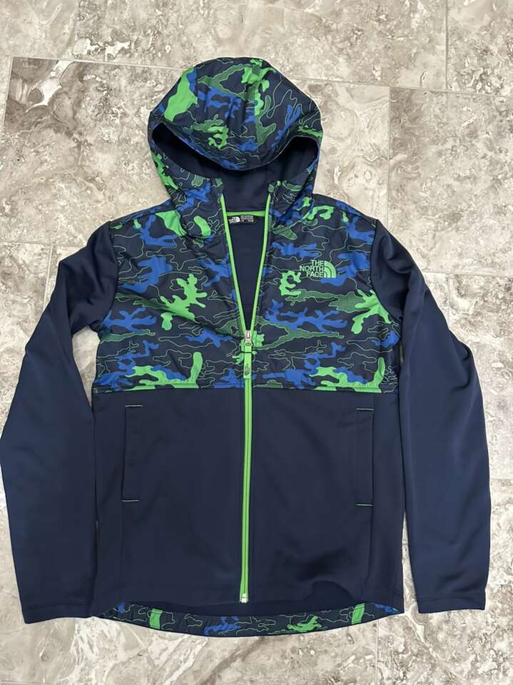 The North Face Full Zip Hoodie Boys Size L $20