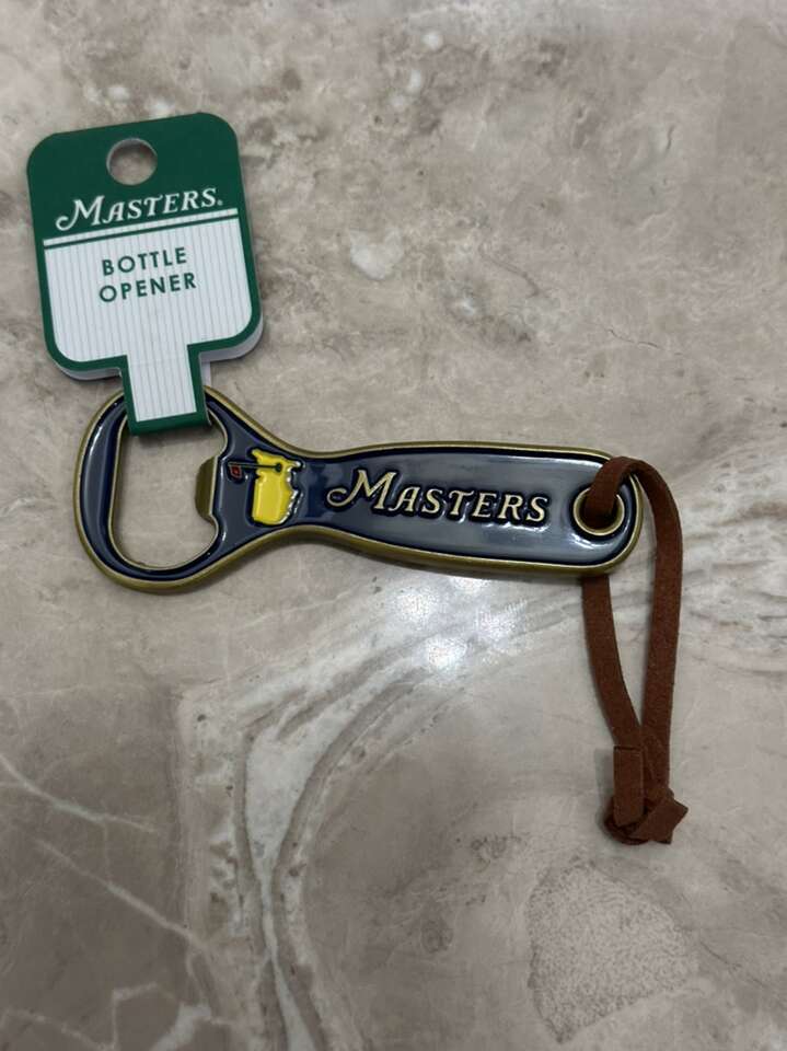 Masters Golf HeavyDuty Blue BottleOpener Authentic