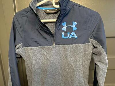 Boys Under Armour 1/4 Zip Jacket