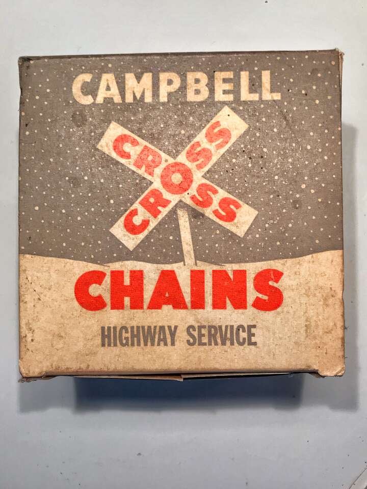 Vintage Campbell Tire Chains