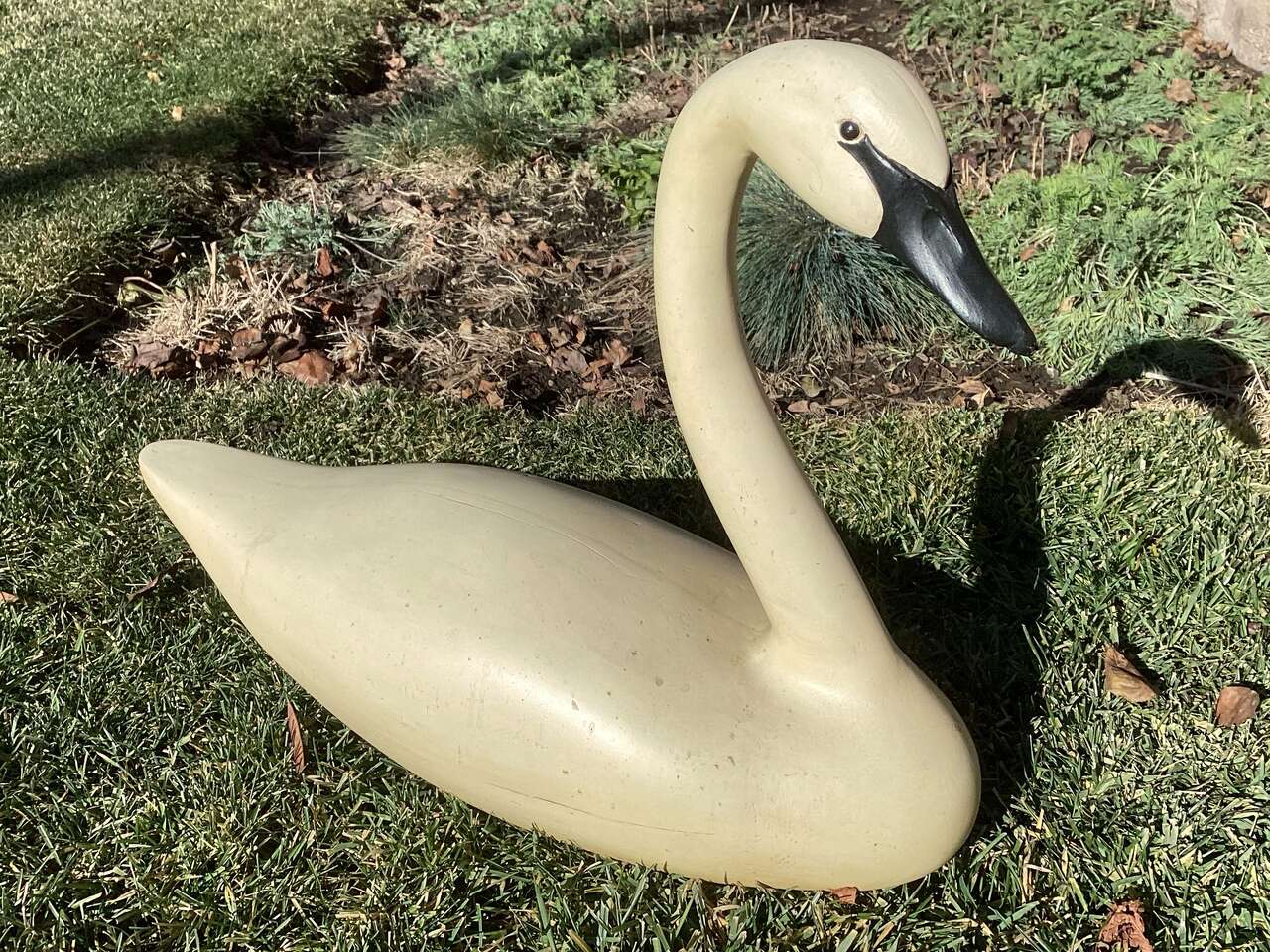Vintage Swan Decoy Decor