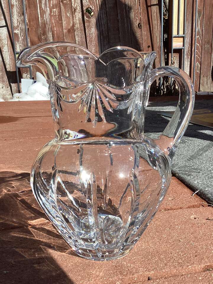 Cut Glass Pitcher