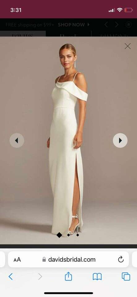 David's bridal 99 hot sale dress sale