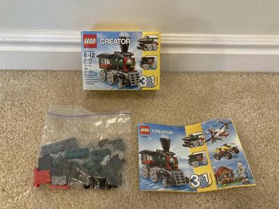 Lego Creator 31015 Train Emerald Express Complete