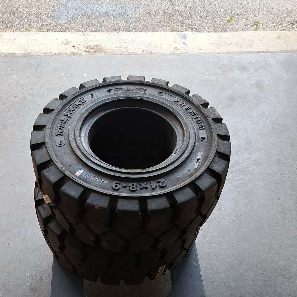 Total source forklift solid tires 21×8-9×6" premiu