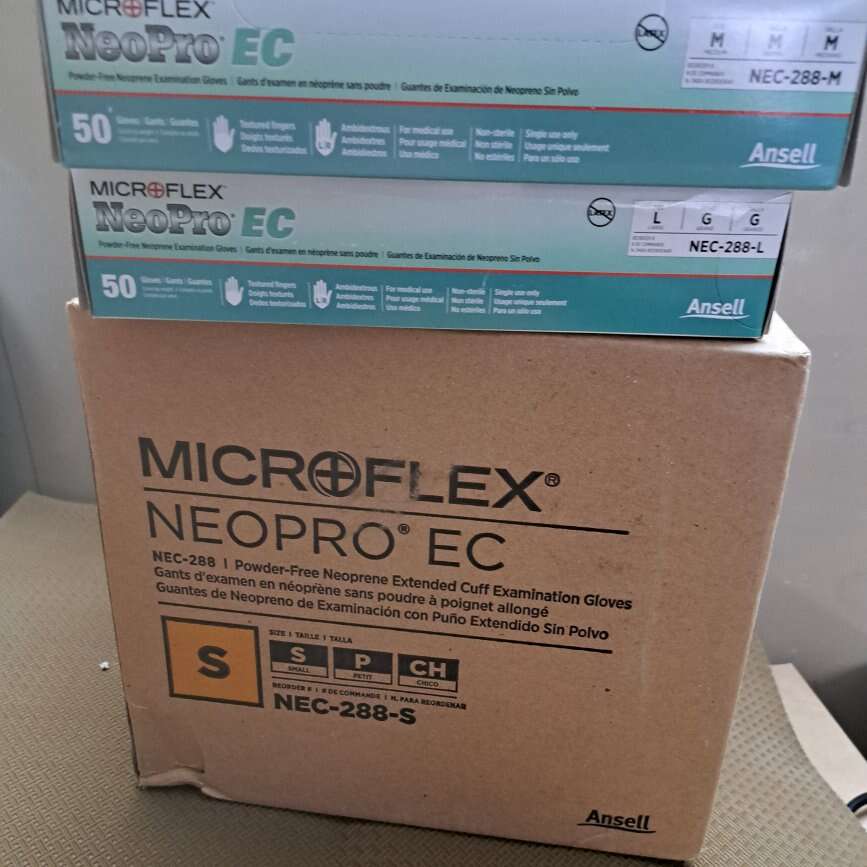 microflex neopro EC examination gloves S,M,L