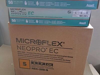 microflex neopro EC examination gloves S,M,L