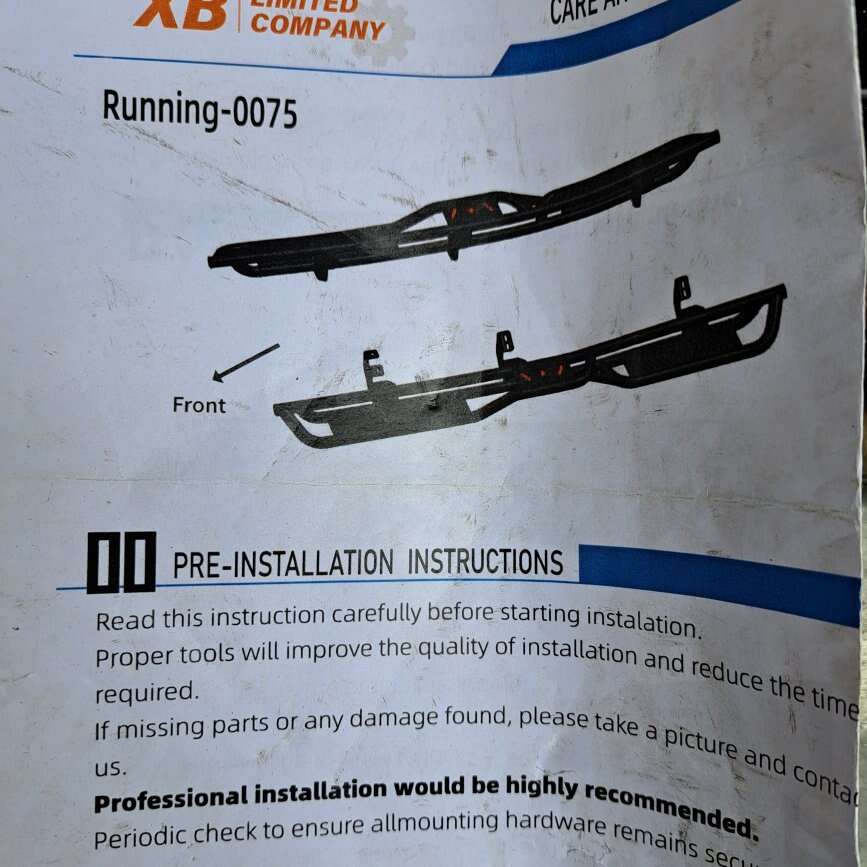 toyota tacoma 2024-25 yzona running boards