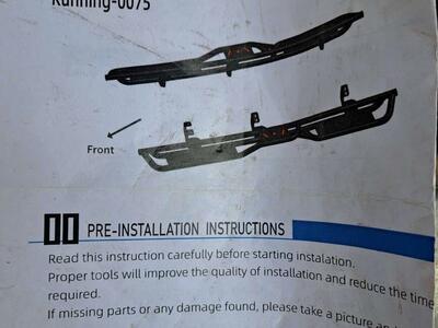 toyota tacoma 2024-25 yzona running boards