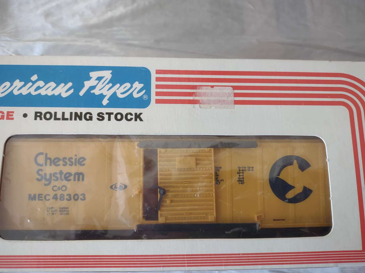 American Flyer Train set Cars