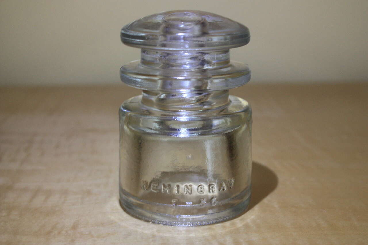 NEW Vintage Hemingray Glass Telephone Insulator