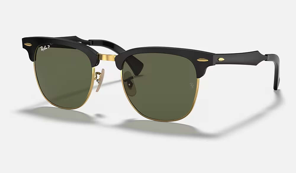 Ray Ban Polarized Clubmaster Sunglasses