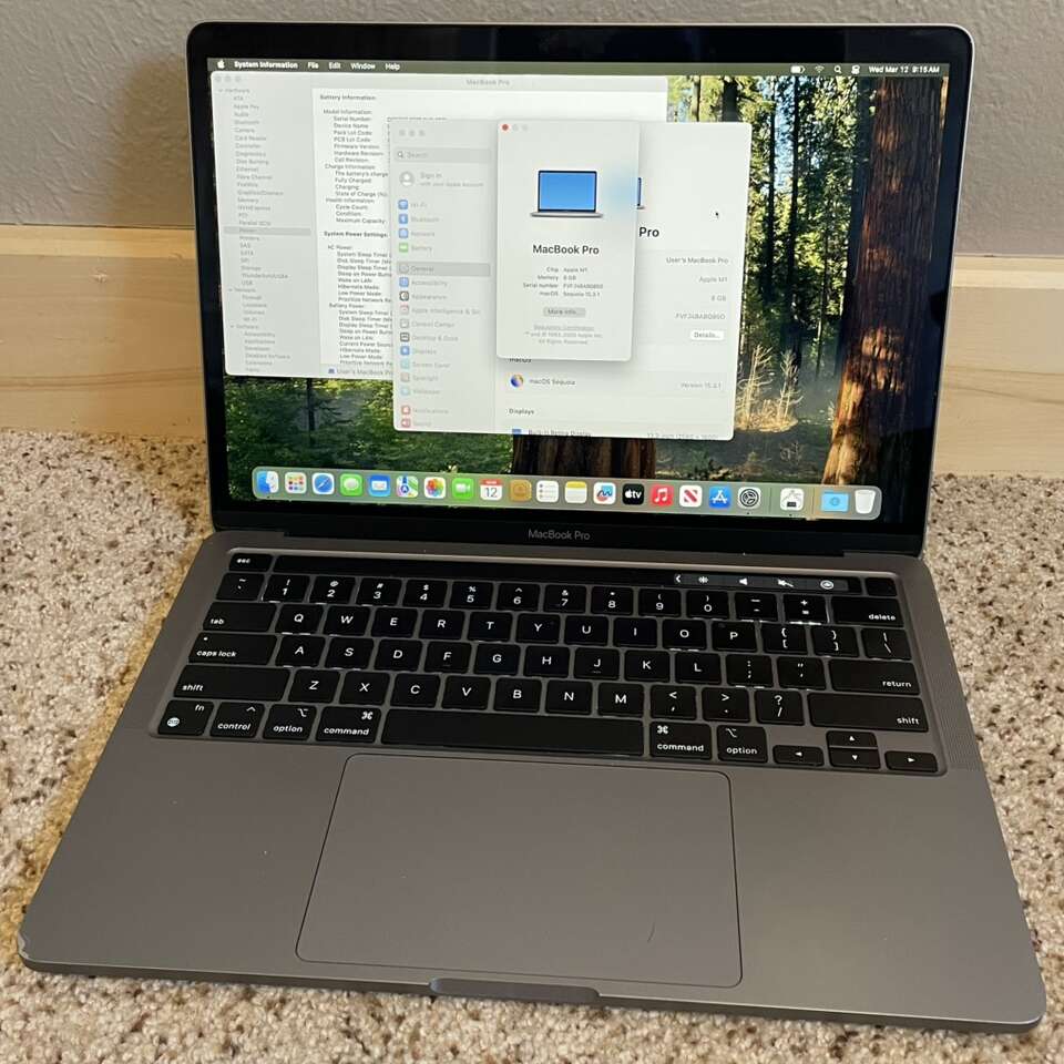 2021 MacBook Pro M1 13in 256GB 8GB