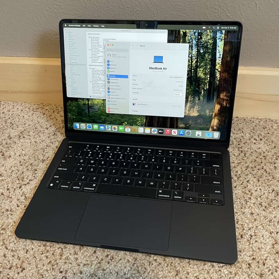 2024 MacBook Air M3 13in 256GB 8GB