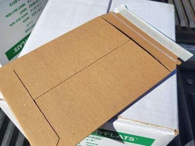 stay flat mailer - ULINE 7x9