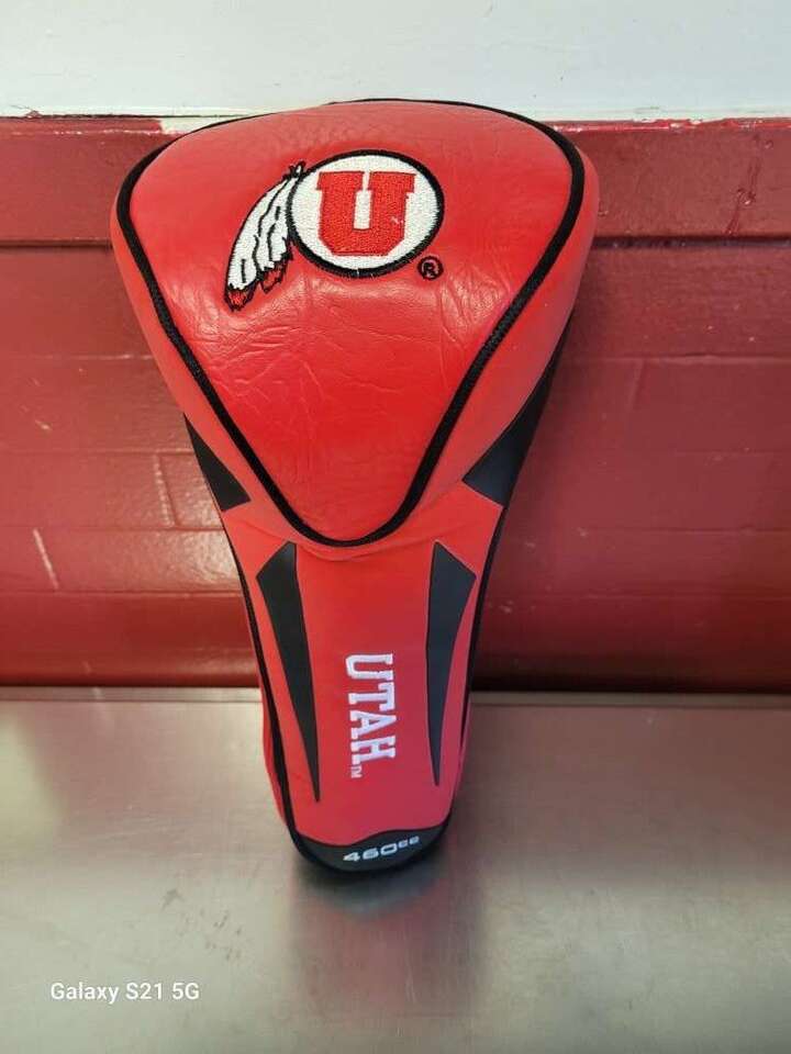 Utah Utes Golf Driver Cover