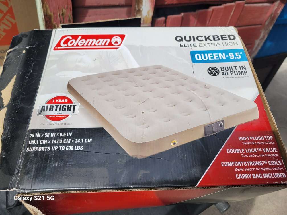 Air Bed ~ Coleman Quickbed Queen