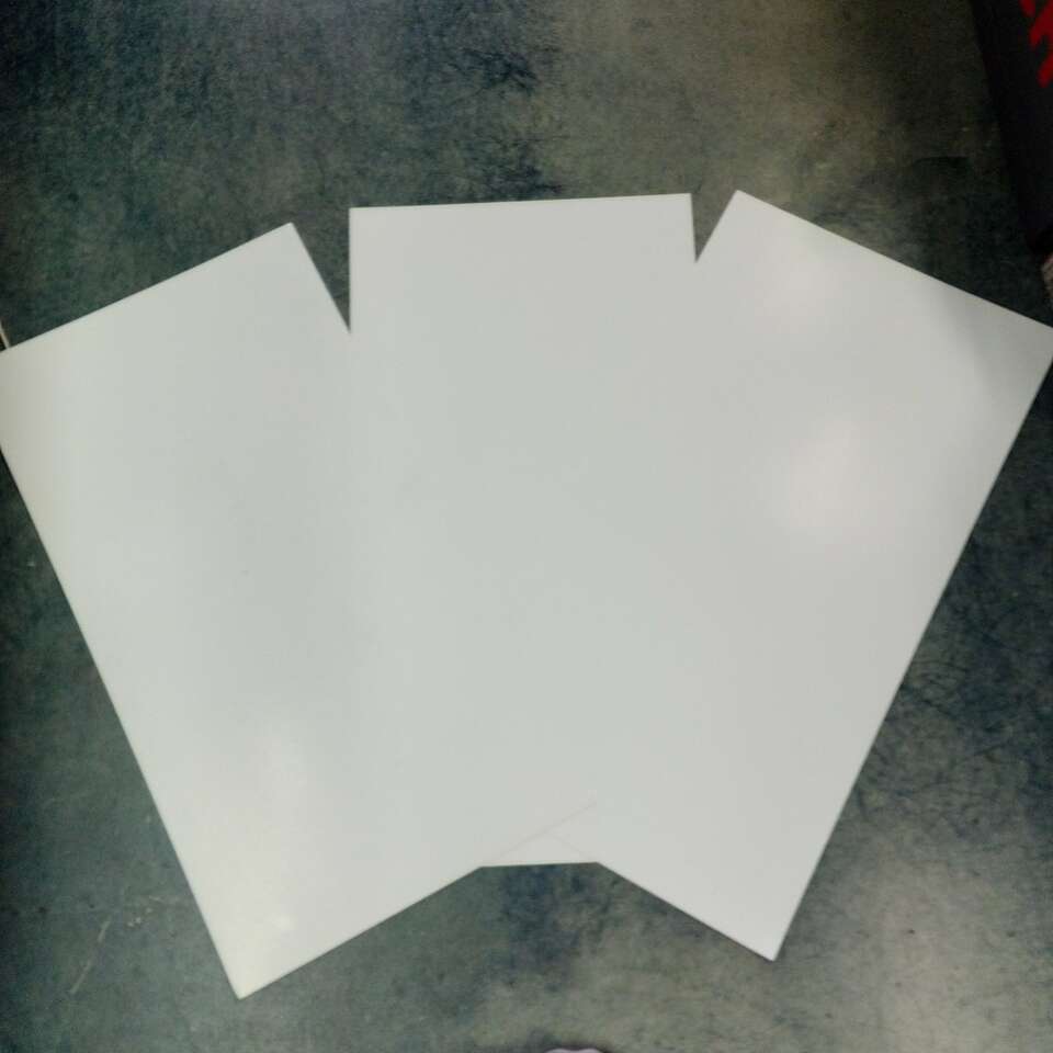 Card or poster stock waxed on both sides