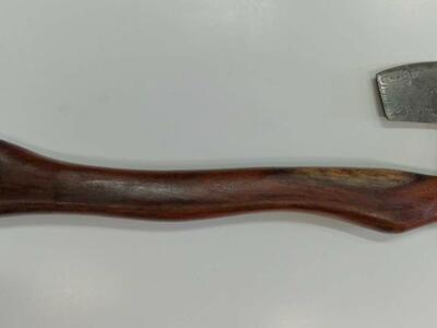Damascus hatchet