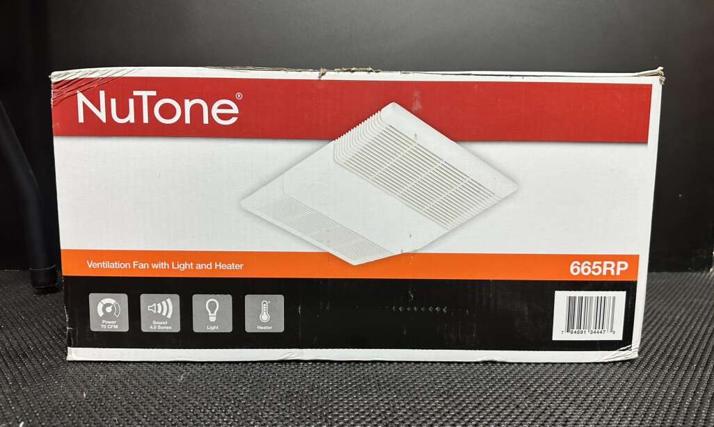 Brand New Broan-NuTone Heater, Fan and Light Combo