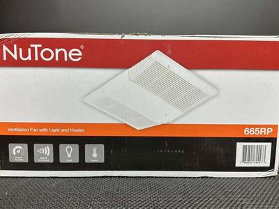 Brand New Broan-NuTone Heater, Fan and Light Combo