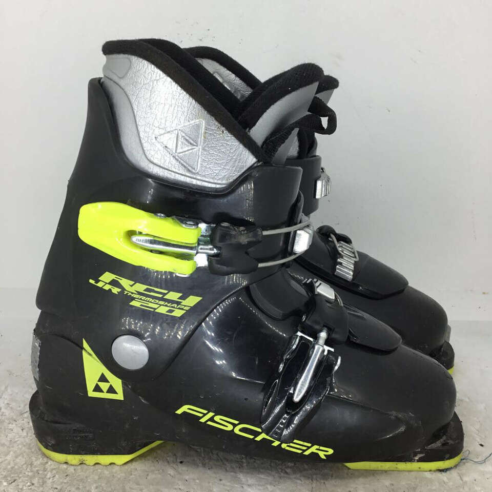 Fischer Junior's RC4 50 JR Alpine Ski Boots – Warm, Supportive With GripWalk Soles & Aluminum Buckles For Young Skiers