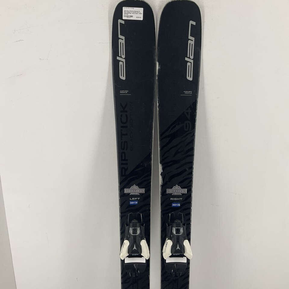 2024 Elan Women's Ripstick 94 Black Edition w/ Atomic Strive 11 Demo Bindings