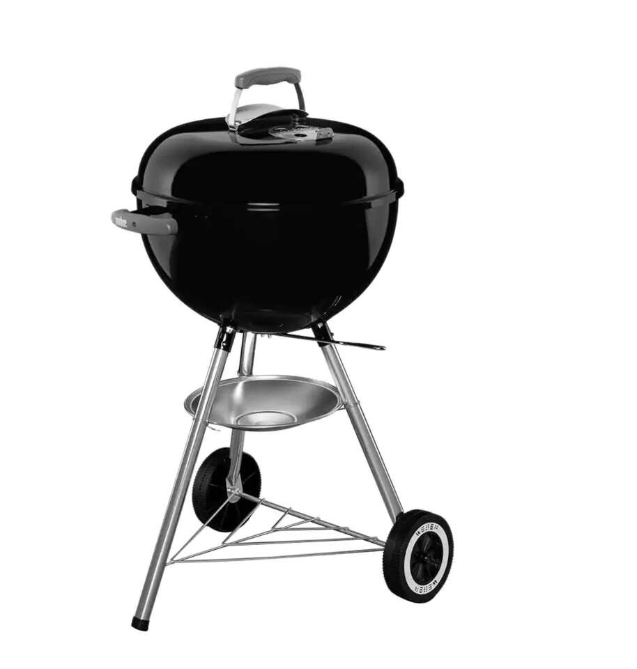Weber 18 in. Original Kettle Charcoal Grill in Black