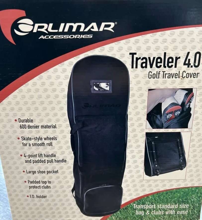 Orlimar TRAVELER 4.0 Soft Case Wheeled golf bag