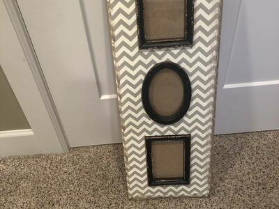 Chevron frame