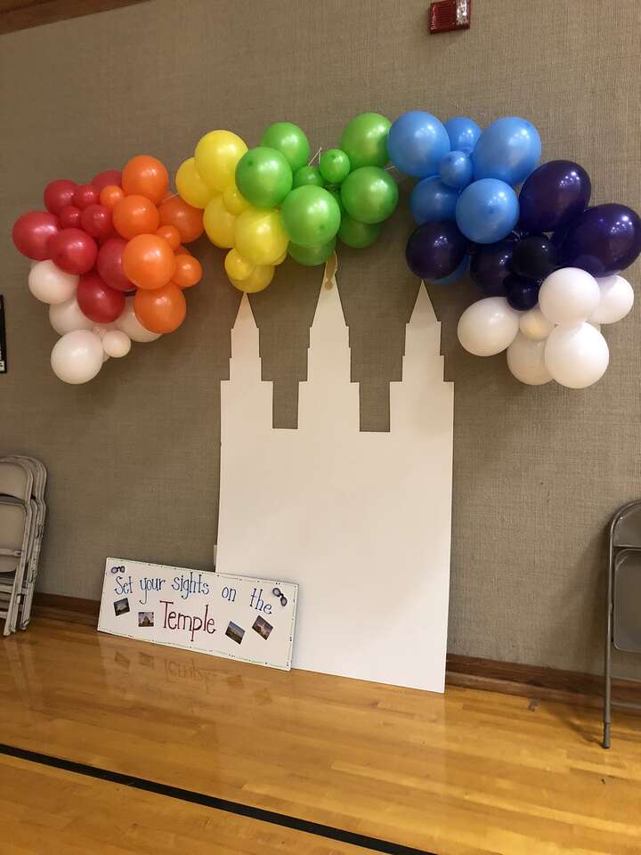 Temple wall board cut out