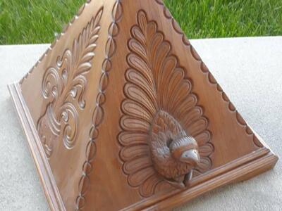 Hand Carved Wooden Folklore Art Decor