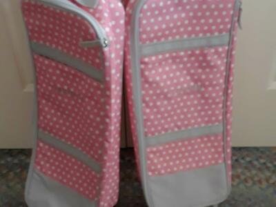 Potter barn kids rolling doll carrier travel cases