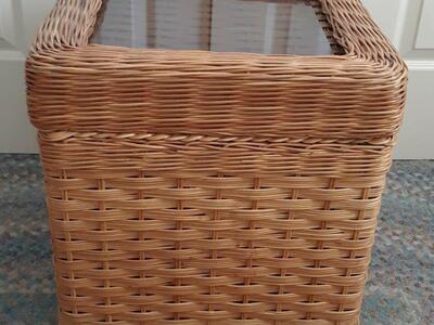 Woven Storage Box or Plant Stand