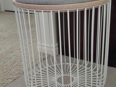 Storage Ottoman or Plant Stand