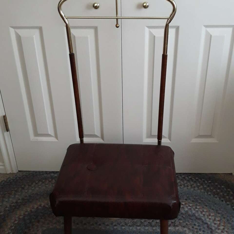 1960s Mid Century Valet Chair by Pearl Wick