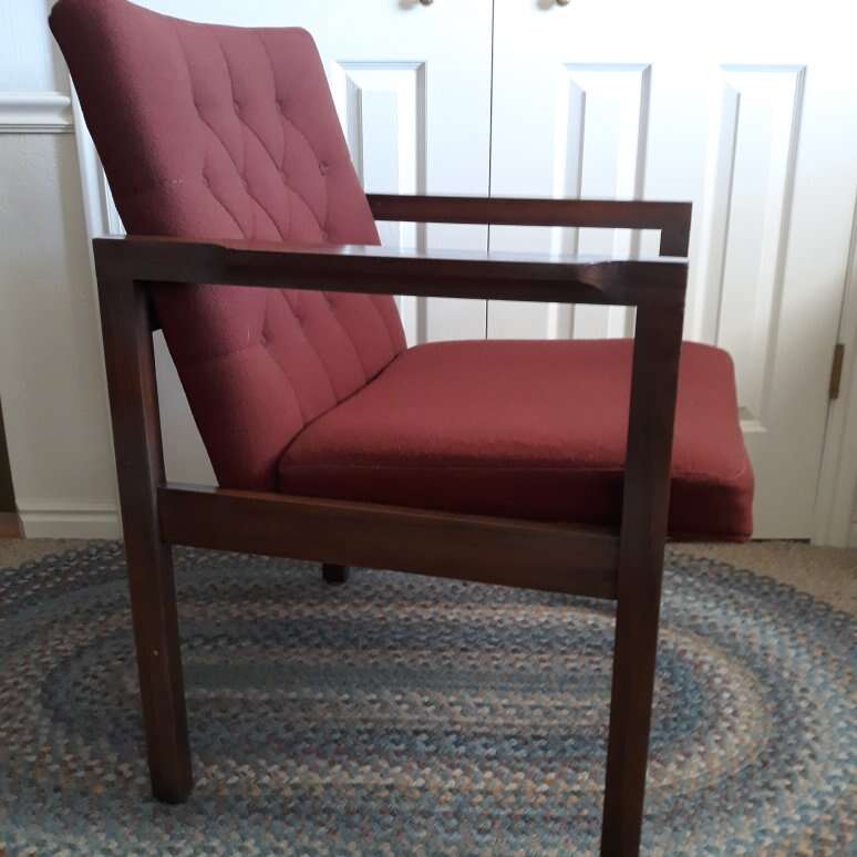 Mid Century Wooden Chair by Kimball