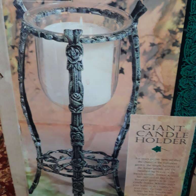 Vintage Barkeley Forfe Large Candle Holder