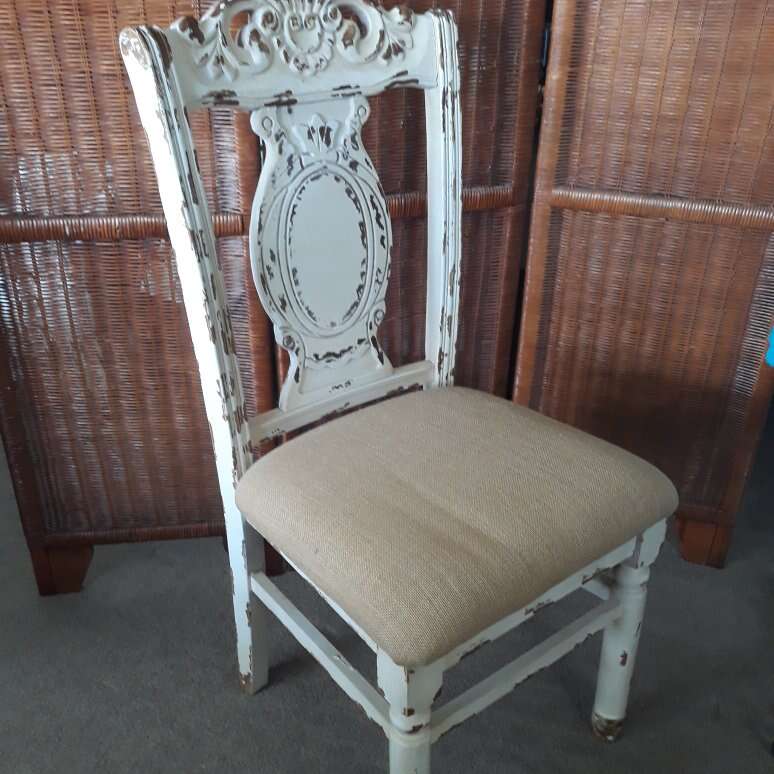 Hobby Lobby Rustic Carved Chair