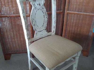 Hobby Lobby Rustic Carved Chair